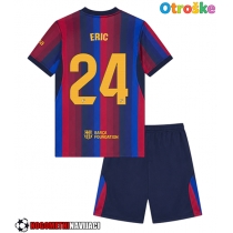 Otroške Nogometnih dresov Barcelona Eric Garcia #24 Domači 2026-27 Kratki rokavi (+ hlače)
